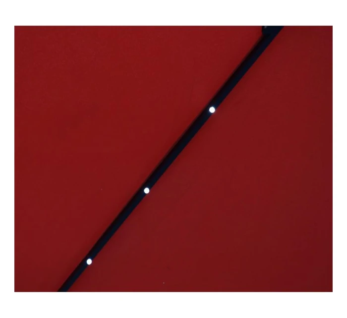 ZÁHRADNÝ SLNEČNÍK S LED OSVETLENÍM 300CM COCCORA ZÁHRADNÝ SLNEČNÍK S LED OSVETLENÍM 300CM COCCORA