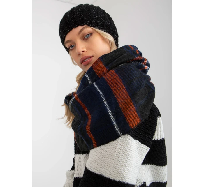 Tunelová šála AT KM model 17772708 tmavě modrá - FPrice Tunelová šála AT KM model 17772708 tmavě modrá - FPrice