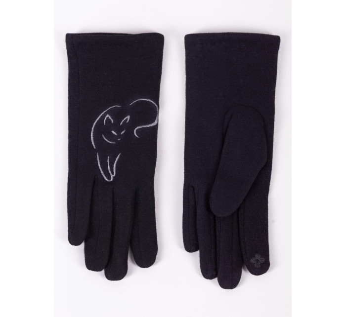 Yoclub Dámske rukavice RES-0161K-345C Black