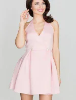 Spoločenské šaty K386 ružové - Katrus