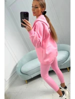 Sada mikiny, topu a legín světle růžová model 20823043 - Kesi Sada mikiny, topu a legín světle růžová model 20823043 - Kesi