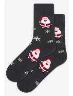 Vzorované vianočné ponožky U04.156 Vzorované vianočné ponožky U04.156