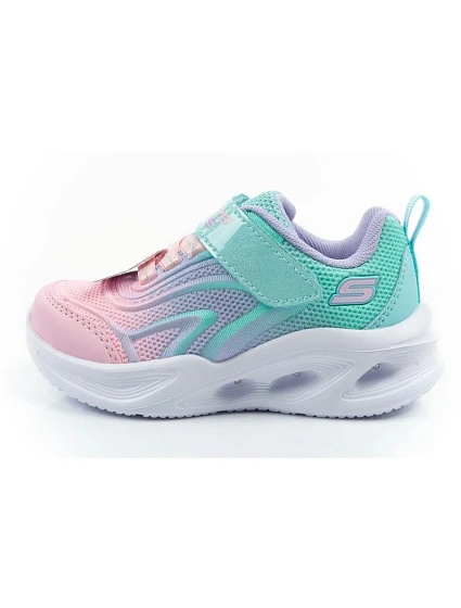 Skechers Color Breeze LED dětská sportovní obuv pro dívky tyrkysová Skechers Color Breeze LED dětská sportovní obuv pro dívky tyrkysová