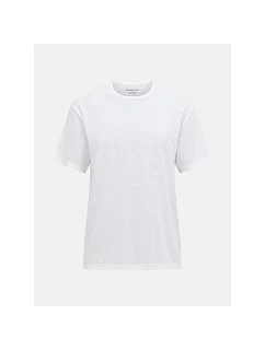 Pánske tričko PEAK PERFORMANCE M Wool-Blend Shortsleeve, biela farba