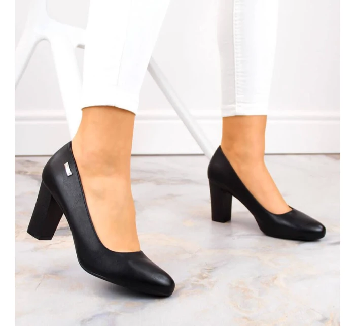 Sergio Leone W SK193A čierne lodičky Sergio Leone W SK193A čierne lodičky