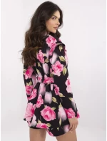 DHJ KO 20615 2.60 čierno-ružový overal