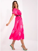 DHJ SK 17260 šaty.90 tmavo ružová