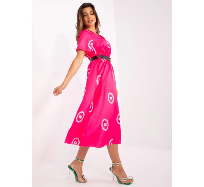 DHJ SK 17260 šaty.90 tmavo ružová