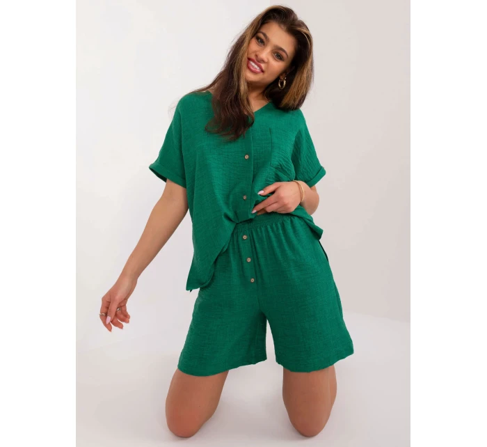 Komplet LK KMPL model 20190775 ciemny zielony - FPrice