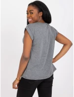 Tričko RV TS model 17251626 tmavě šedá - FPrice Tričko RV TS model 17251626 tmavě šedá - FPrice