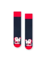 Ponožky 136-105 Námornícka modrá - Steven