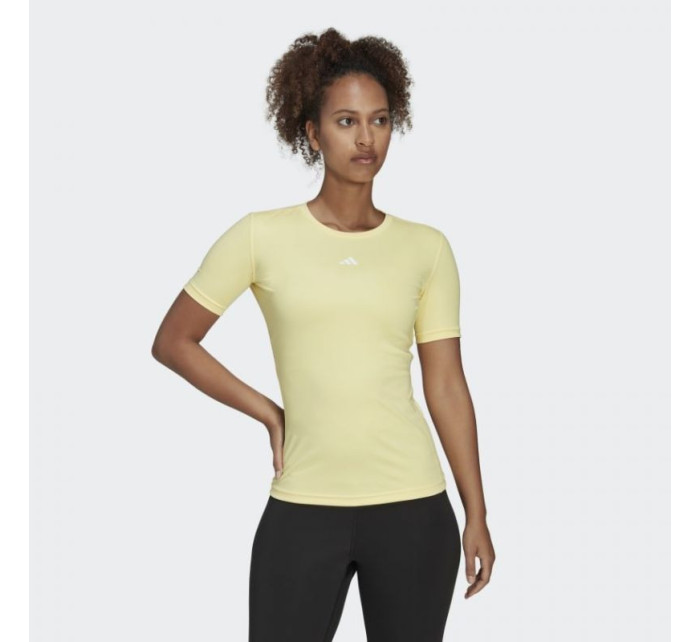 Dámske tréningové tričko HN9081 Žltá - Adidas