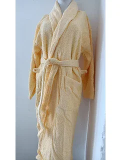 AKCE Unisex froté župan se šálovým límcem sv. žlutý model 19368055 - Veratex