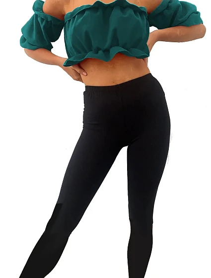 Dámské legíny model 22041127 Long Černá - FPrice