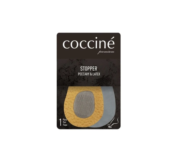 Coccine STOPPER PECCARY&LATEX Skórzany hamulec stopy na lateksowej poduszce