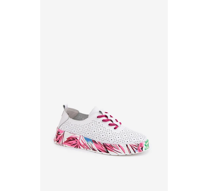 Poloplatformové topánky model 226493 Krok v štýle Poloplatformové topánky model 226493 Krok v štýle