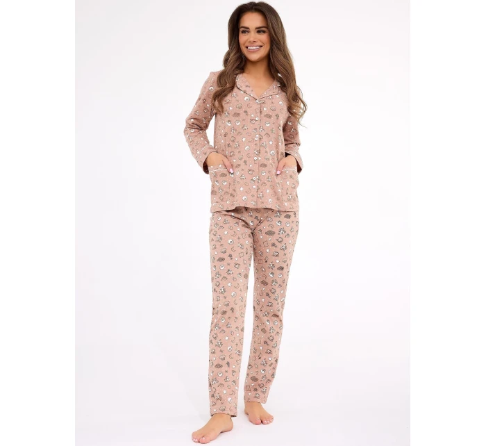 Smile 4 3XL5XL dámské rozepínací pyžamo model 21750838 - Cornette