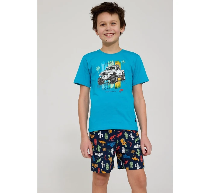 Pyžamo Young Boy Road kr/r 134164 model 21945381 - Cornette