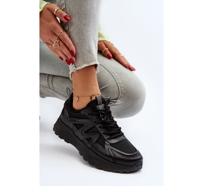 Sneakersy damskie Big Star NN274A085 Czarny Sneakersy damskie Big Star NN274A085 Czarny