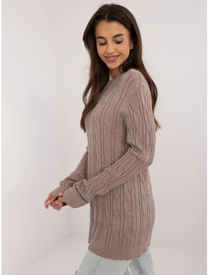 Jumper AT SW 2343.88 tmavo lila Jumper AT SW 2343.88 tmavo lila