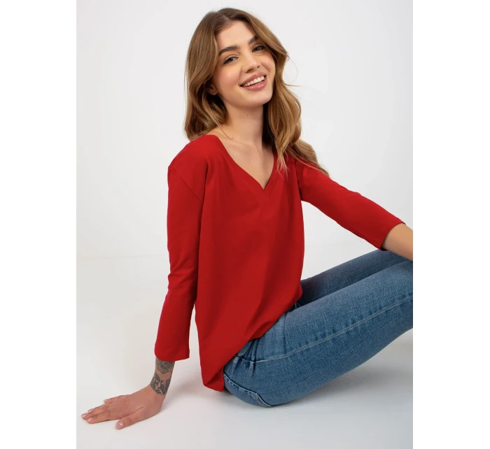 Blúzka EM BZ ES 21 609.10x červená