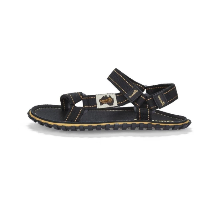 Gumbies Tracker Sandále Unisex Black M GU-SATRA001