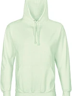 SOL'S Condor Unisex mikina s kapucňou 25.3815 krémovo zelená