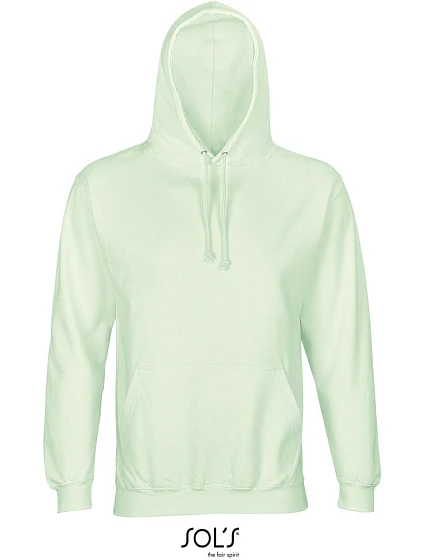 SOL'S Condor Unisex mikina s kapucňou 25.3815 krémovo zelená SOL'S Condor Unisex mikina s kapucňou 25.3815 krémovo zelená
