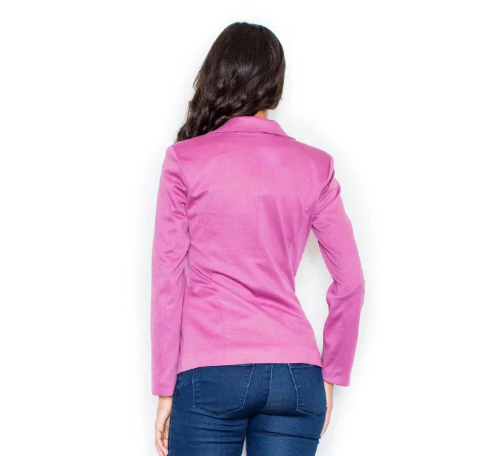 Dámské sako model 18714883 Violet růžová - Figl