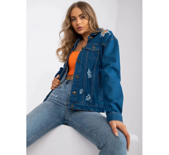 Dámska bunda RO KR CKT 4006 16x modrá - FPrice