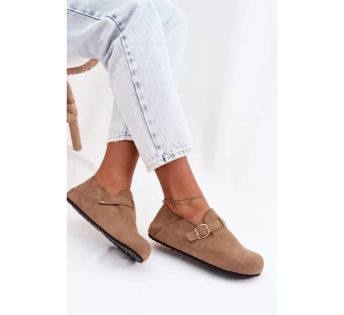 Dámské polobotky  hnědé  model 22103337 - SWEET SHOES