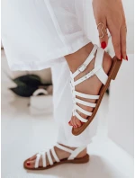 Dámské bílé sandály Dstreet model 21990013 - FashionStreet