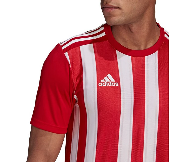 Pánske pruhované futbalové tričko 21 M GN7624 - Adidas