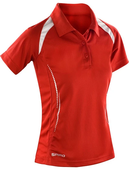 S Dámské piqué polo 29. red/white model 22426361 - Spiro S Dámské piqué polo 29. red/white model 22426361 - Spiro