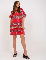 Sukienka CHA SK czerwony model 21091660 - FPrice Sukienka CHA SK czerwony model 21091660 - FPrice