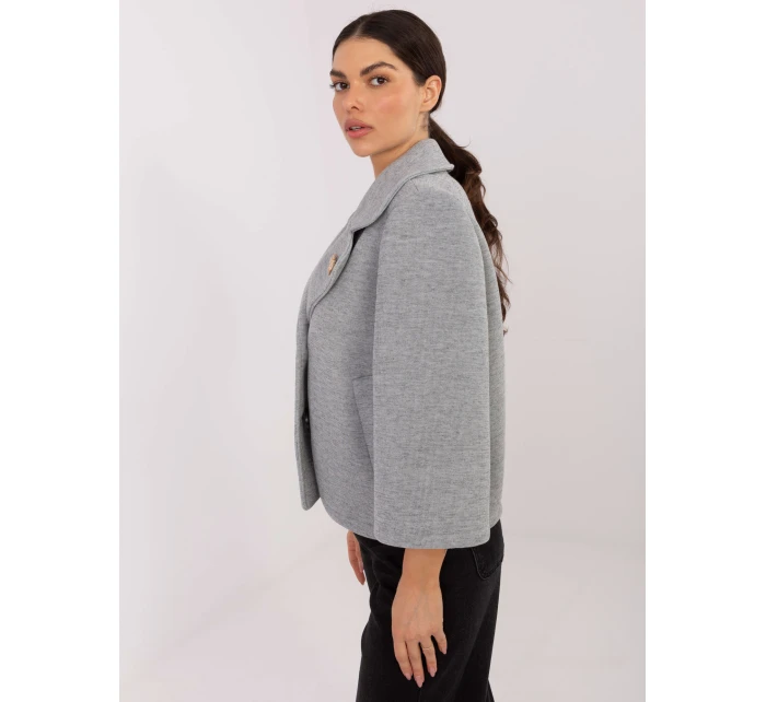 IT KR bunda FL8159.24 sivá