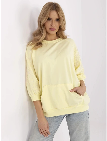 Bluza RV BL  jasny żółty model 22133150 - FPrice