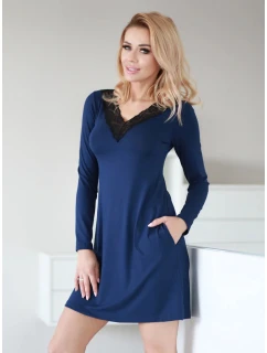 Dámská noční košile Paris Tmavě modrá - Kalimo