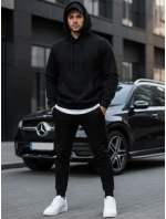 Pánská mikina s kapucí černá model 21961942 - FashionStreet Pánská mikina s kapucí černá model 21961942 - FashionStreet