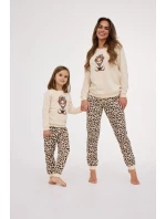 Dívčí pyžamo model 21479015 Panther - Cornette Dívčí pyžamo model 21479015 Panther - Cornette