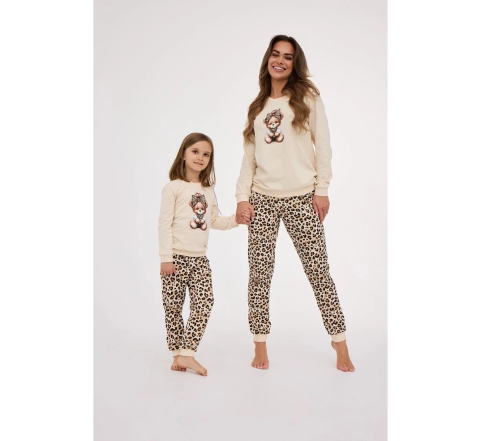 Dívčí pyžamo model 21479015 Panther - Cornette Dívčí pyžamo model 21479015 Panther - Cornette
