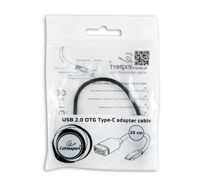 Kabel  typ C M - USB 2.0  barva černá) model 21861724