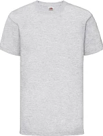 Fruit of the Loom Kids Valueweight T Detské tričko 16.1033 melírovaná šedá
