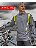 S Tréninkový top s zip s dlouhým rukávem 29. model 22426440 - Spiro S Tréninkový top s zip s dlouhým rukávem 29. model 22426440 - Spiro