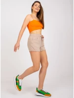 Šortky model 17404313 béžové - FPrice