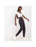 Grafitové základné tepláky s vreckami (B-005.53) Grafitové základné tepláky s vreckami (B-005.53)