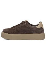 Dámské kožené sportovní polobotky na platformě,  model 22228932 - FILIPPO