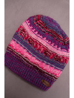 Fleecová čiapka Patrycja K254 pink neon+violet