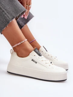 Dámské tenisky na platformě Big Star model 21654856 Bílé - Big Star Shoes