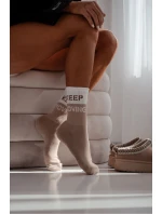 Dámské ponožky Keep Moving béžové